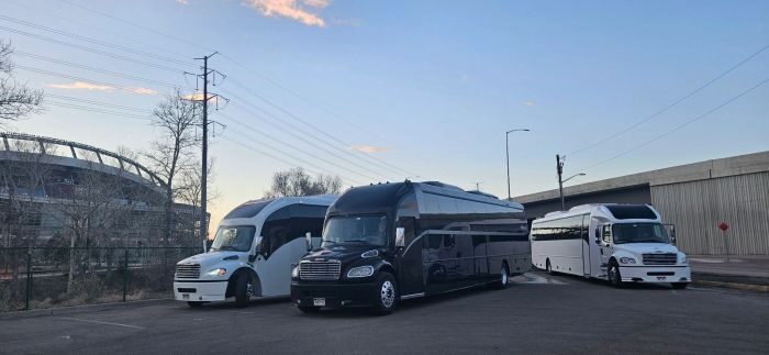 Black limo coach – Longmont limo service